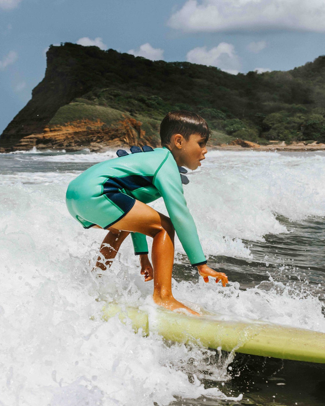 Spike the Dinosaur - Kids Wetsuit