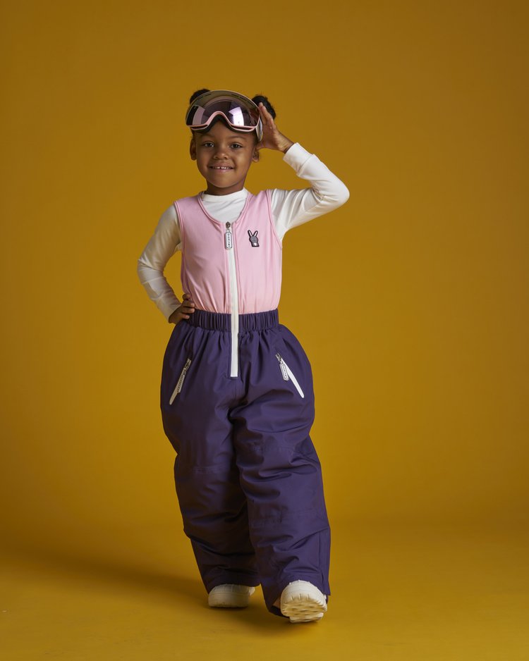Hop the Bunny - Kids Ski Salopettes / Bibs