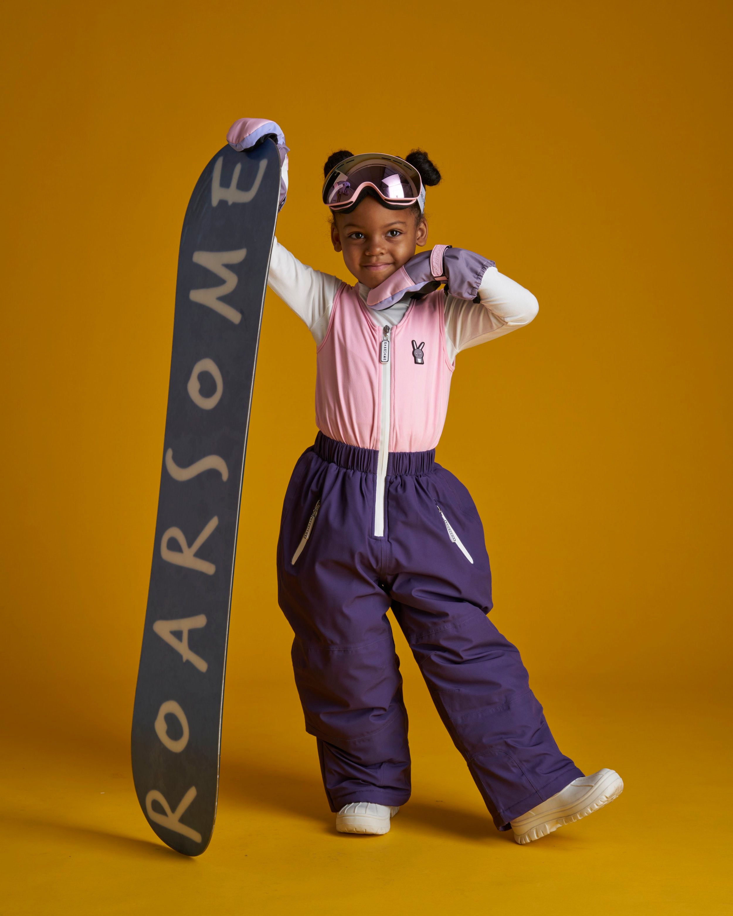 Hop the Bunny - Kids Ski Salopettes / Bibs