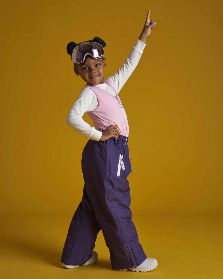 Hop the Bunny - Kids Ski Salopettes / Bibs