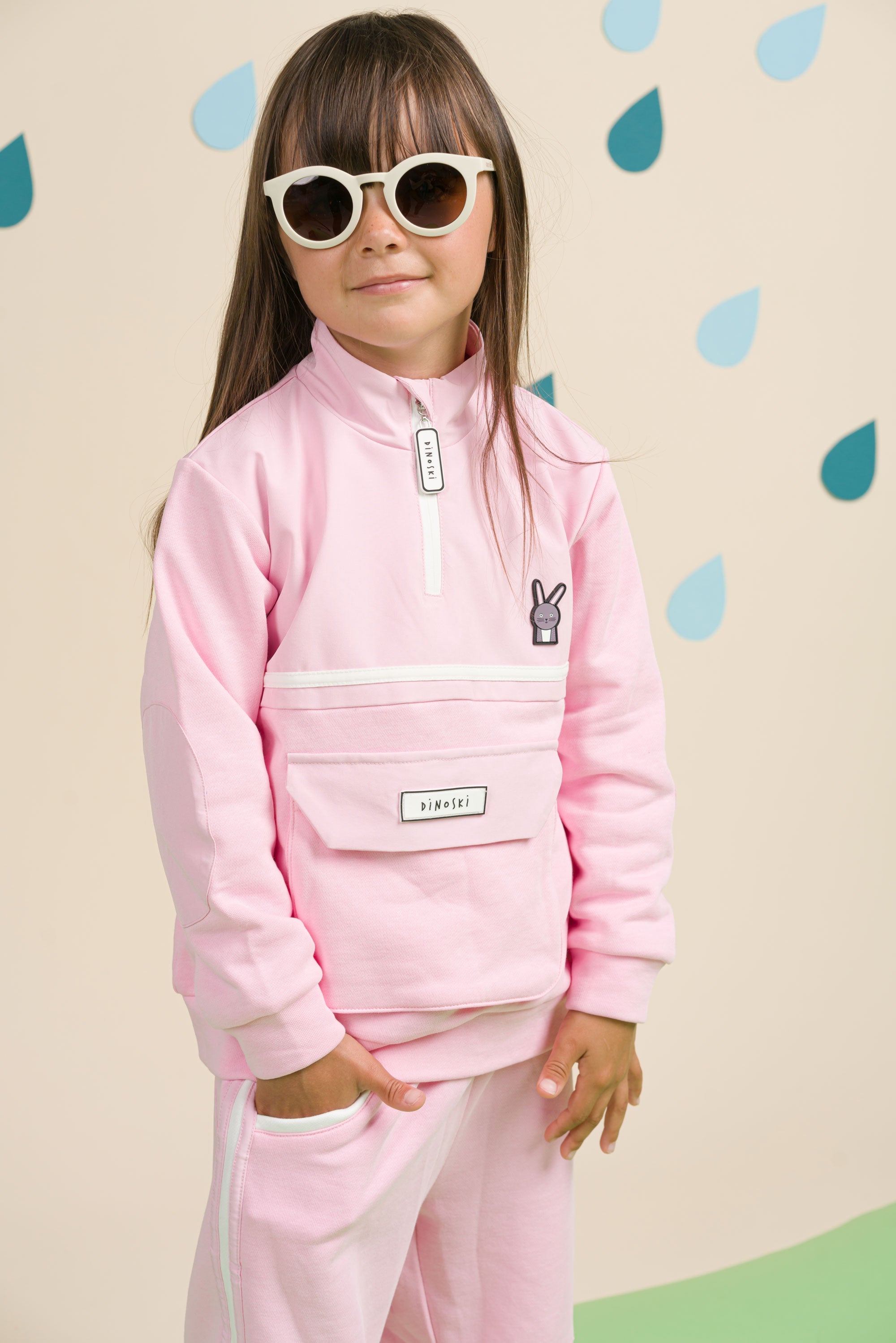 Hop the Bunny - Quarter Zip