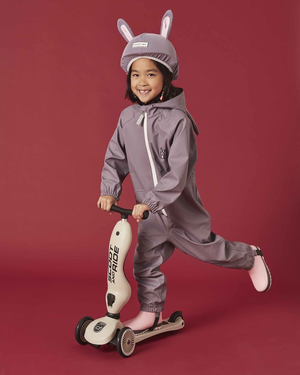 Hop the Bunny - Kids Puddle Suit