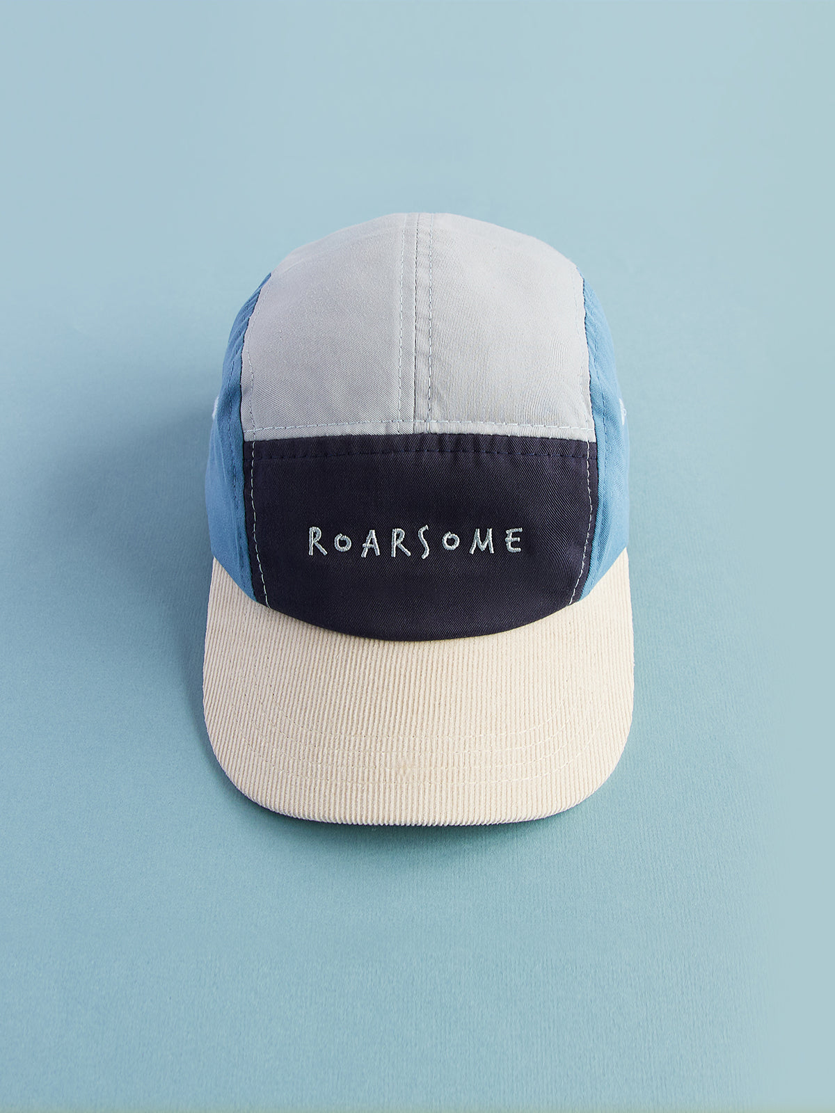 Adventure Club - Kids Blue 5 Panel Cap