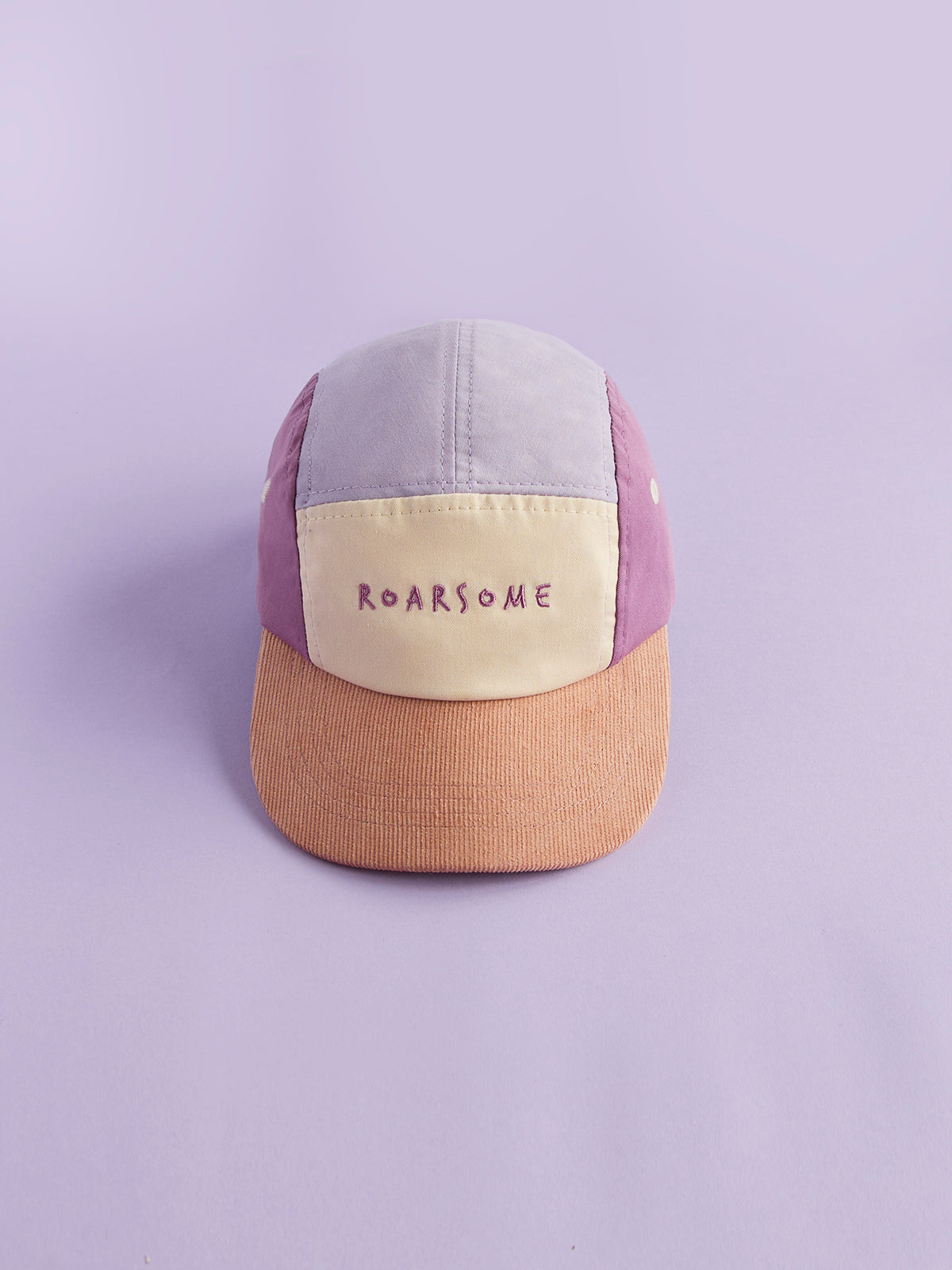 Adventure Club - Kids Lilac 5 Panel Cap