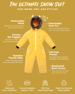 Cub the Lion - Kids Snow Suit