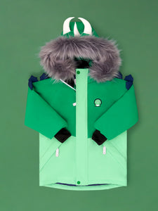 Spike the Dinosaur - Kids Ski Jacket