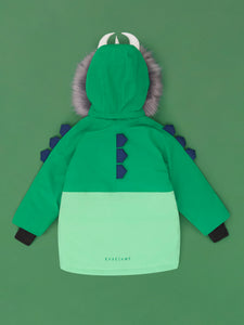 Spike the Dinosaur - Kids Ski Jacket
