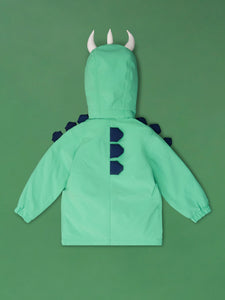 Spike the Dinosaur - Kids Raincoat