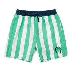 Spike the Dinosaur - Kids Swim Trunks