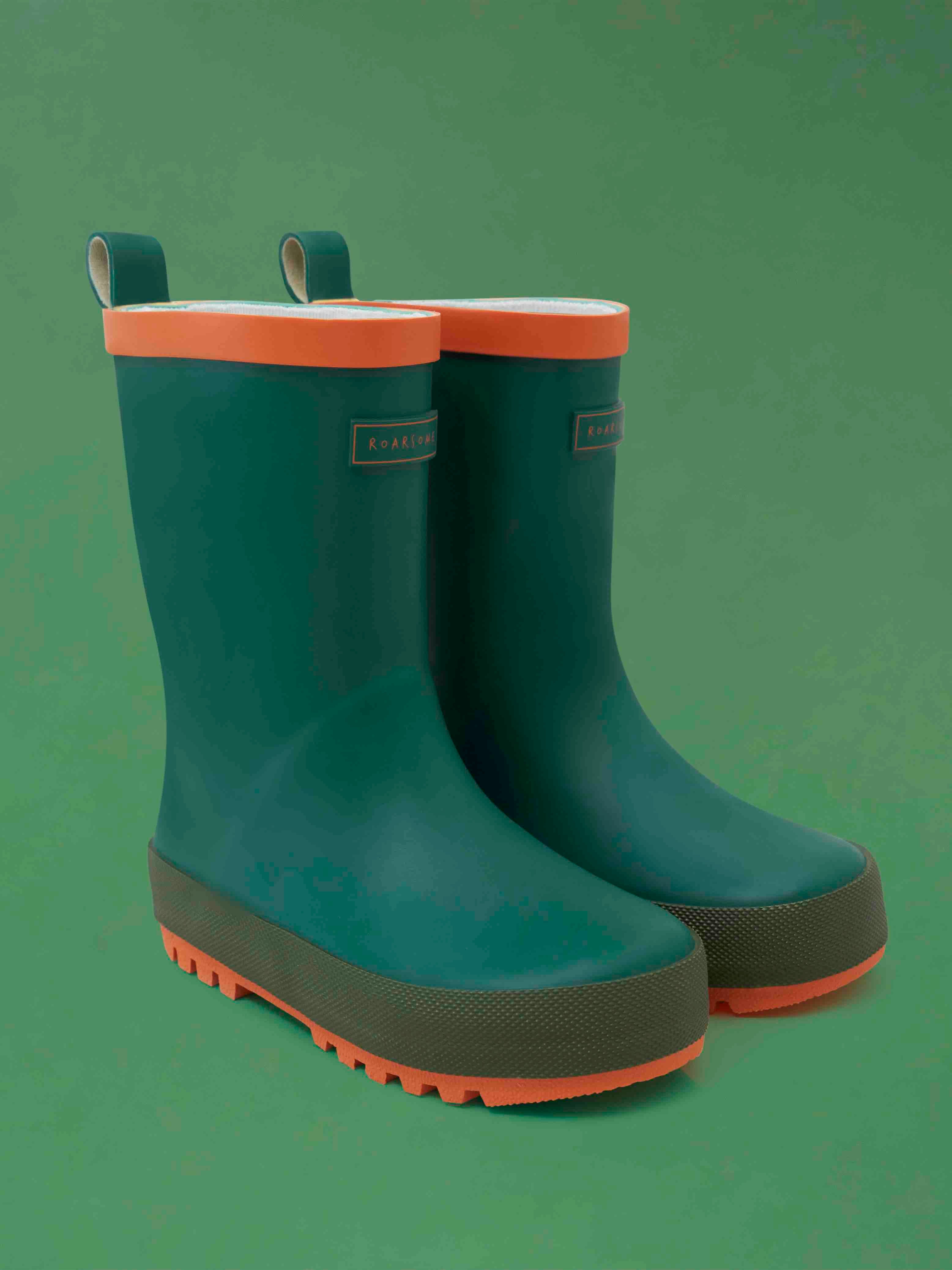 Green Welly Boots