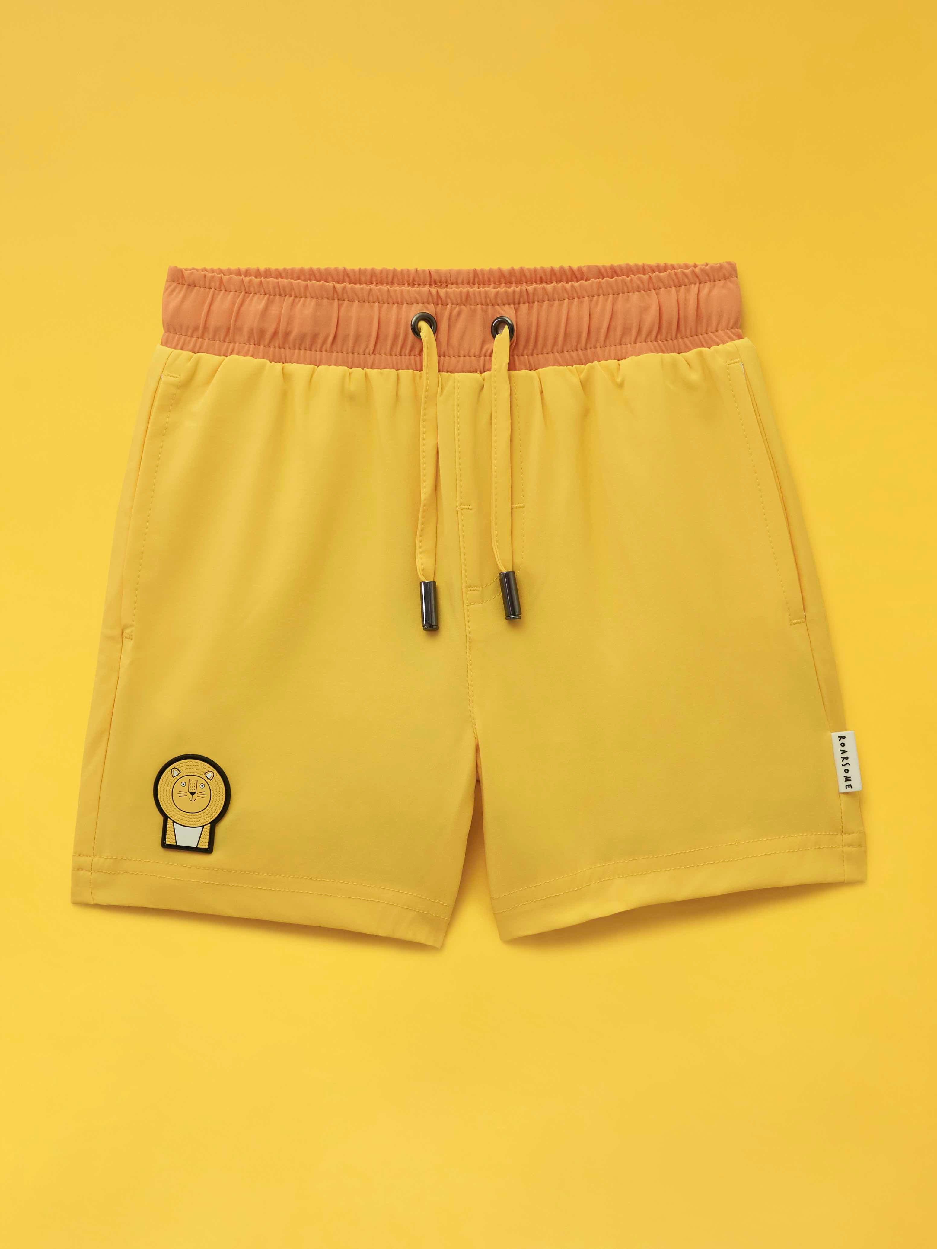 Cub the Lion - Kids Swim Shorts