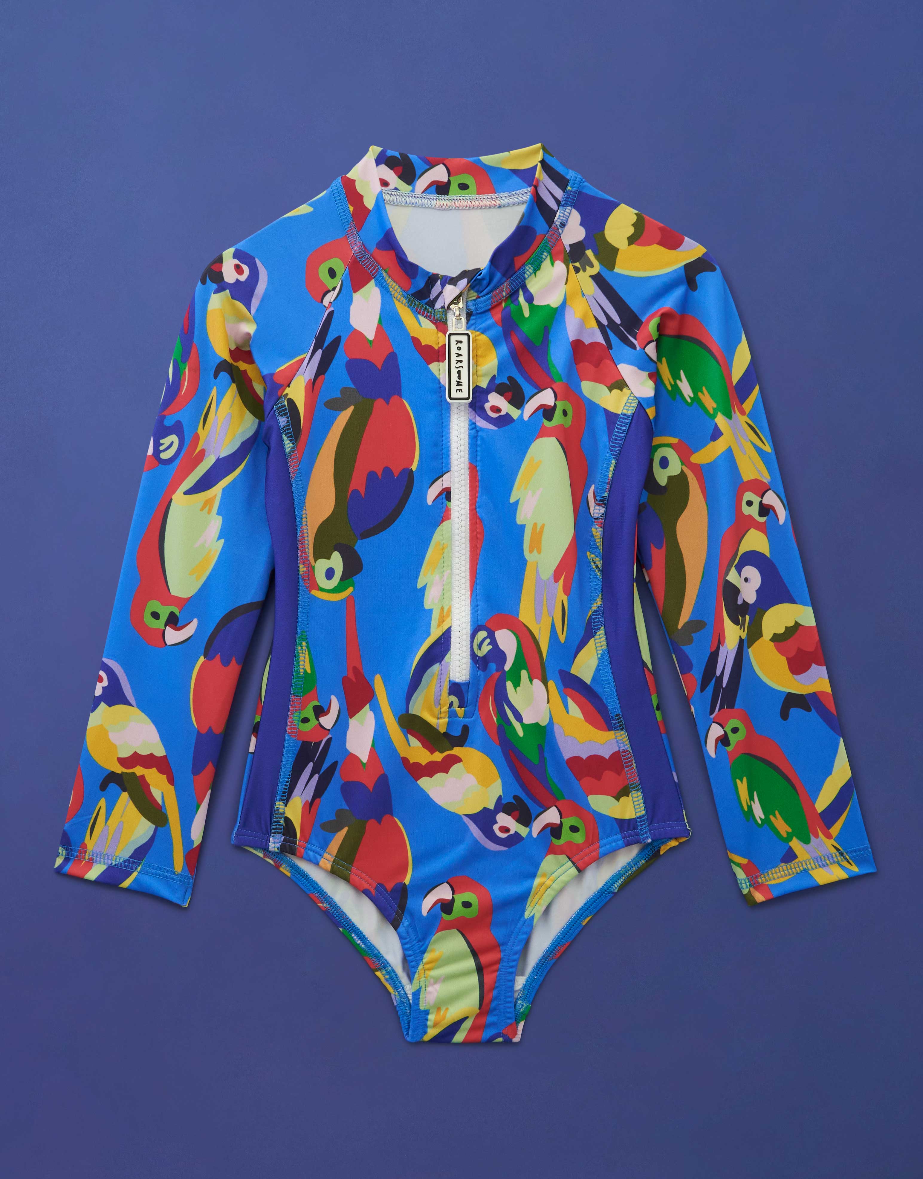 Squawk the Parrot - Kids Swim Suit