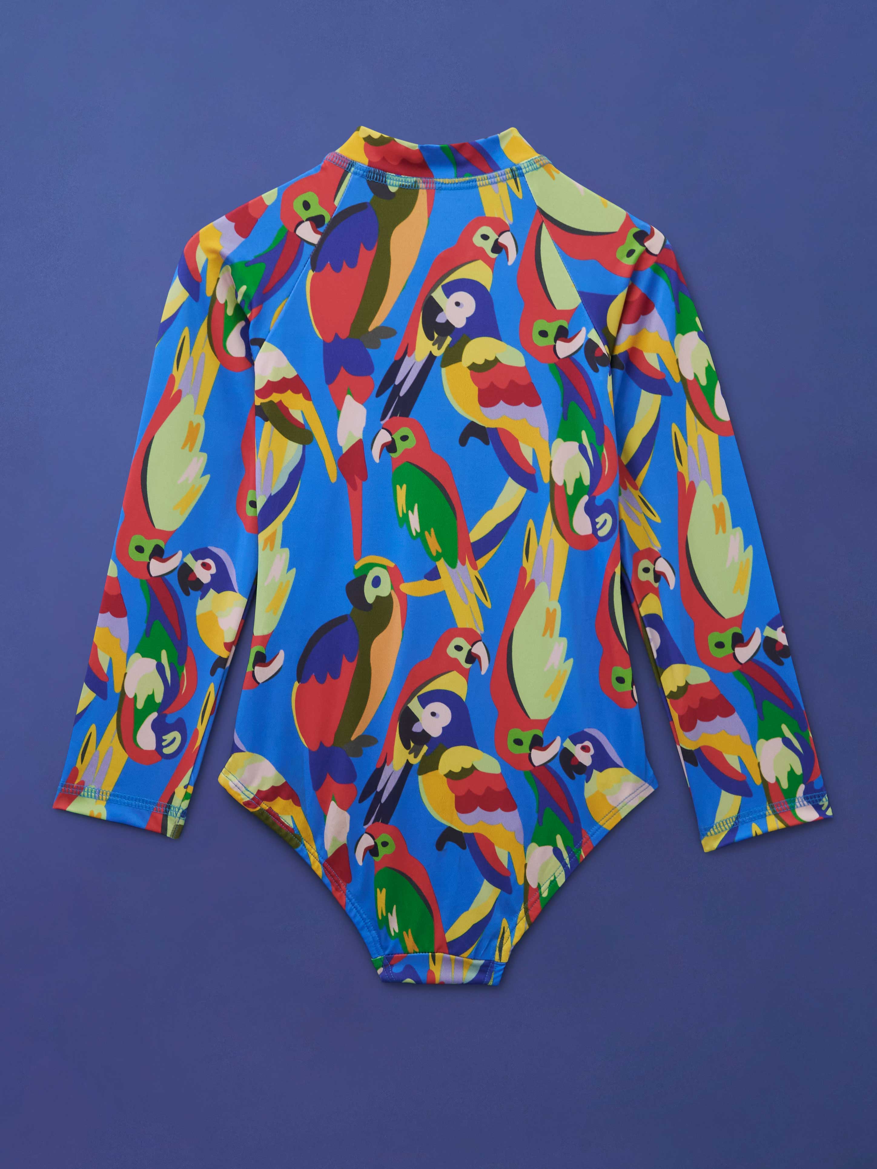 Squawk the Parrot - Kids Swim Suit