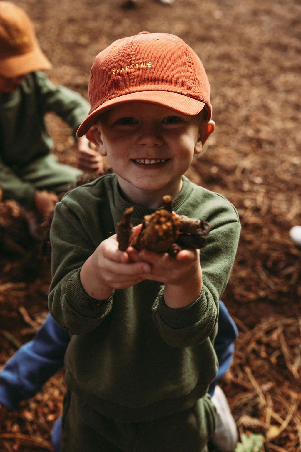 Organic Cotton Tracksuit - Forest Green