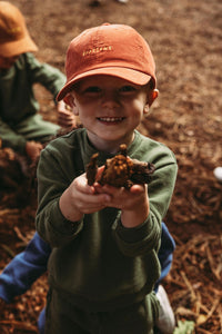 Organic Cotton Tracksuit - Forest Green