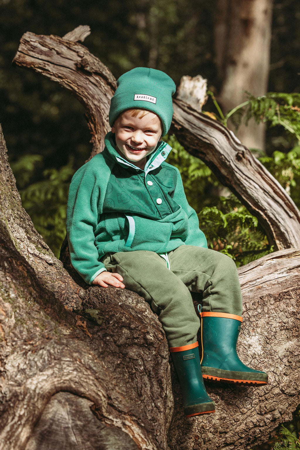 Green Welly Boots