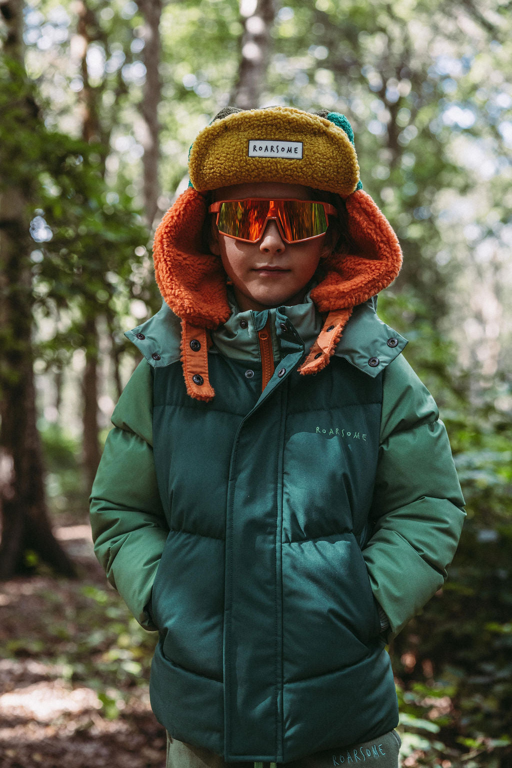 Roarsome Puffer Jacket - Forest Green