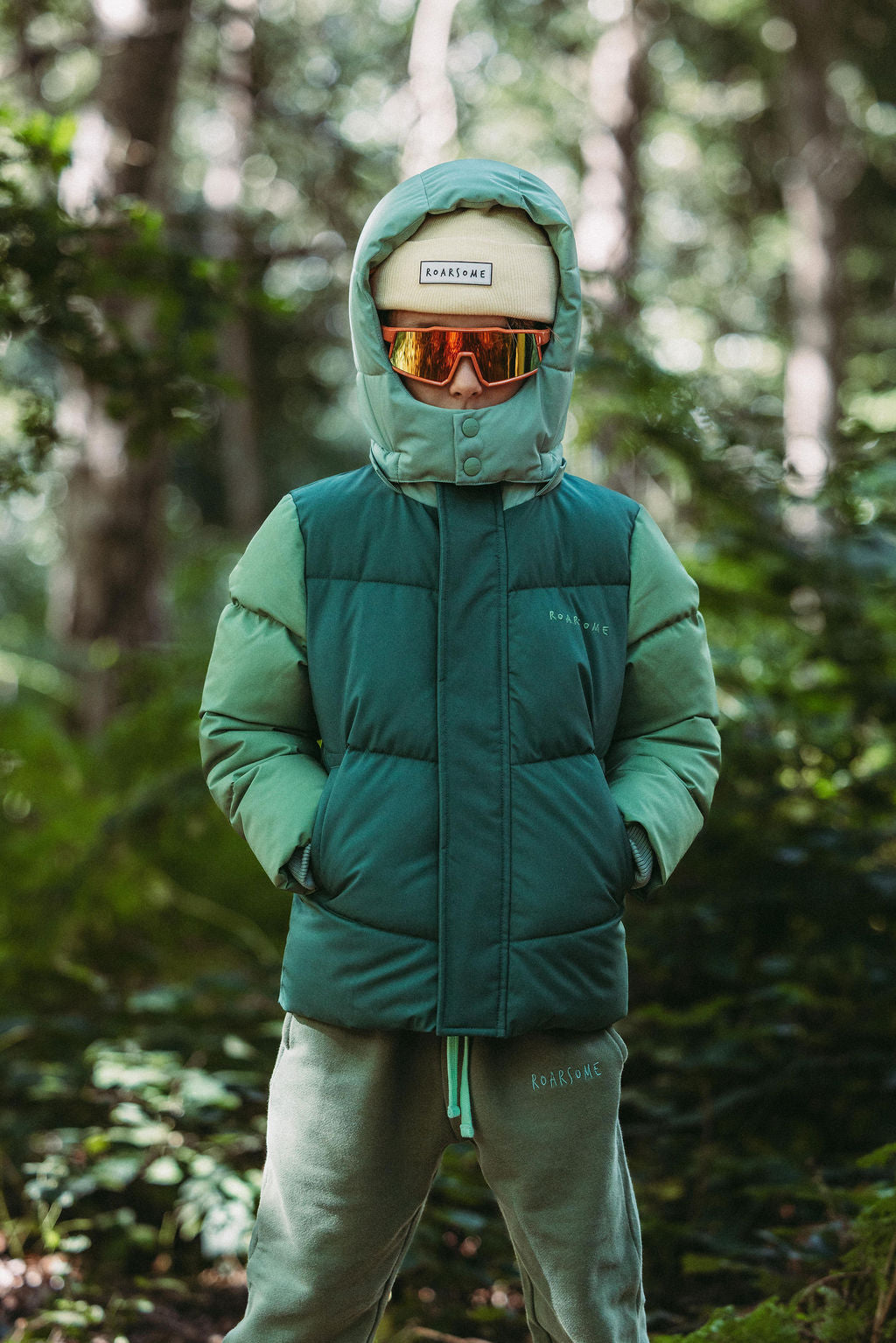 Roarsome Puffer Jacket - Forest Green