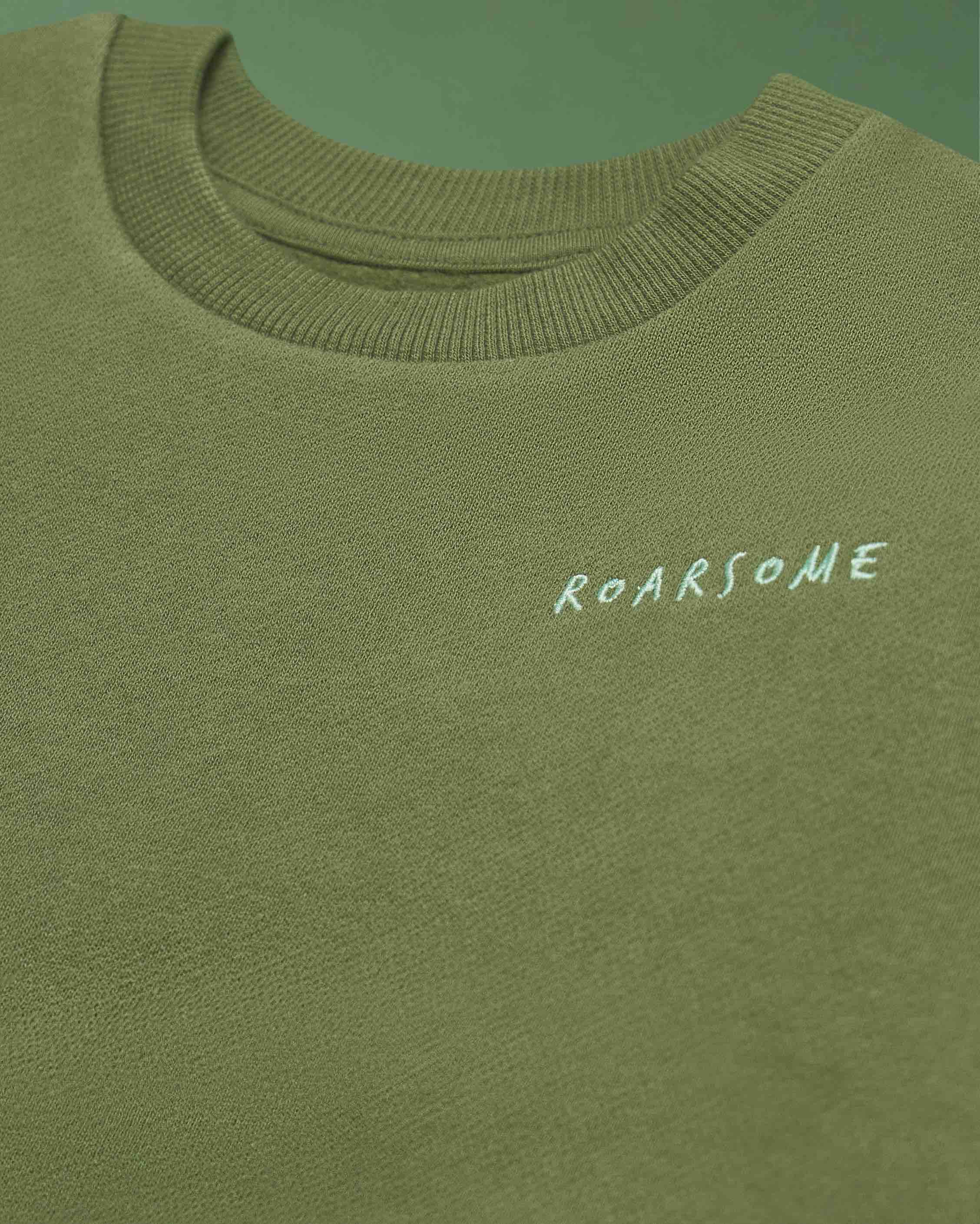 Organic Cotton Tracksuit - Forest Green