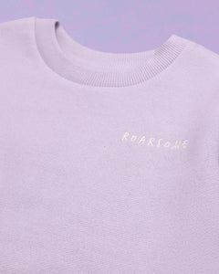 Organic Cotton Tracksuit - Dusk Lilac