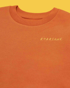 Organic Cotton Tracksuit - Burnt Orange