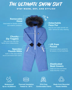 Reef the Shark - Kids Snow Suit