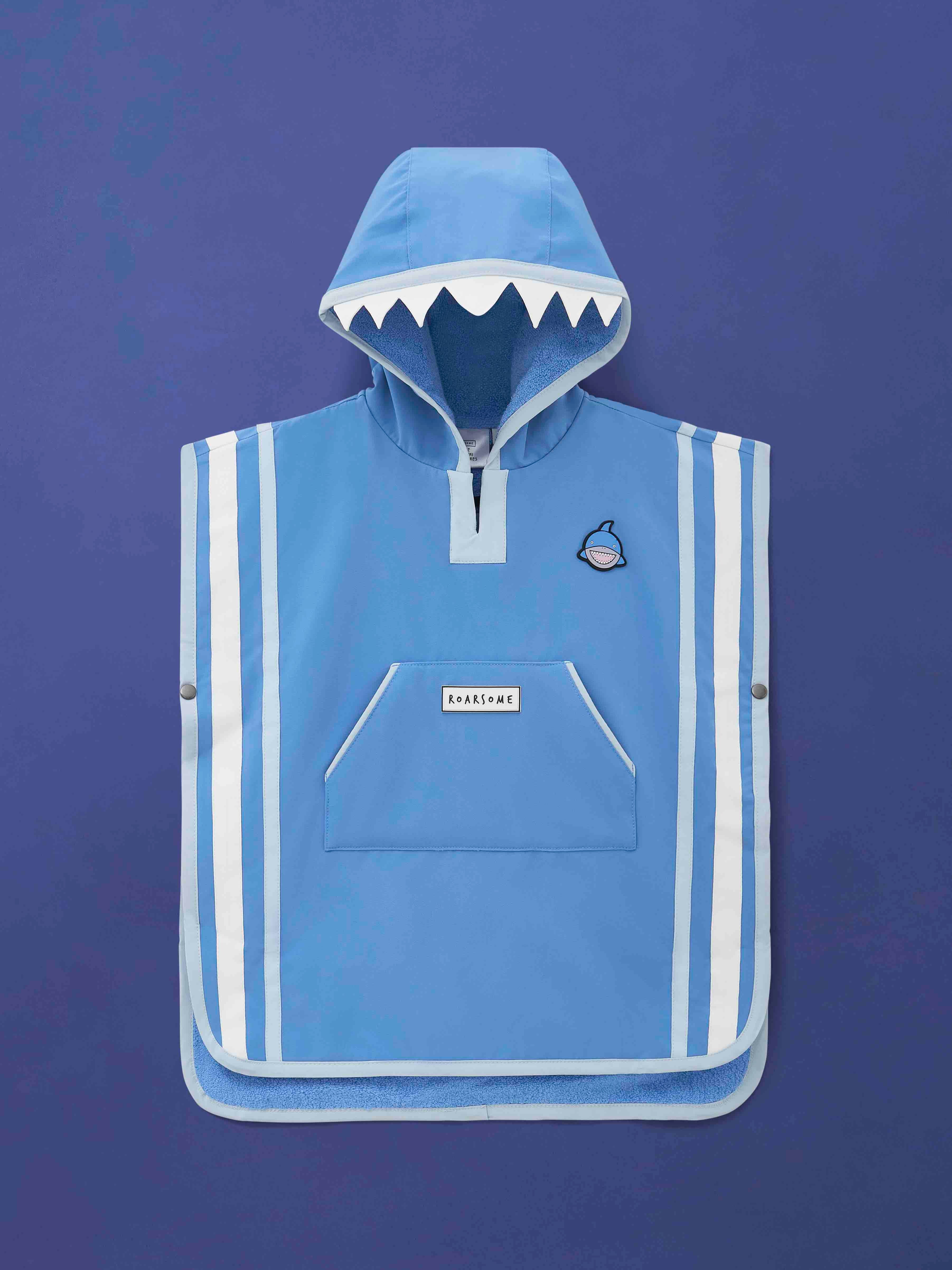 Reef the Shark - Kids Poncho Towel