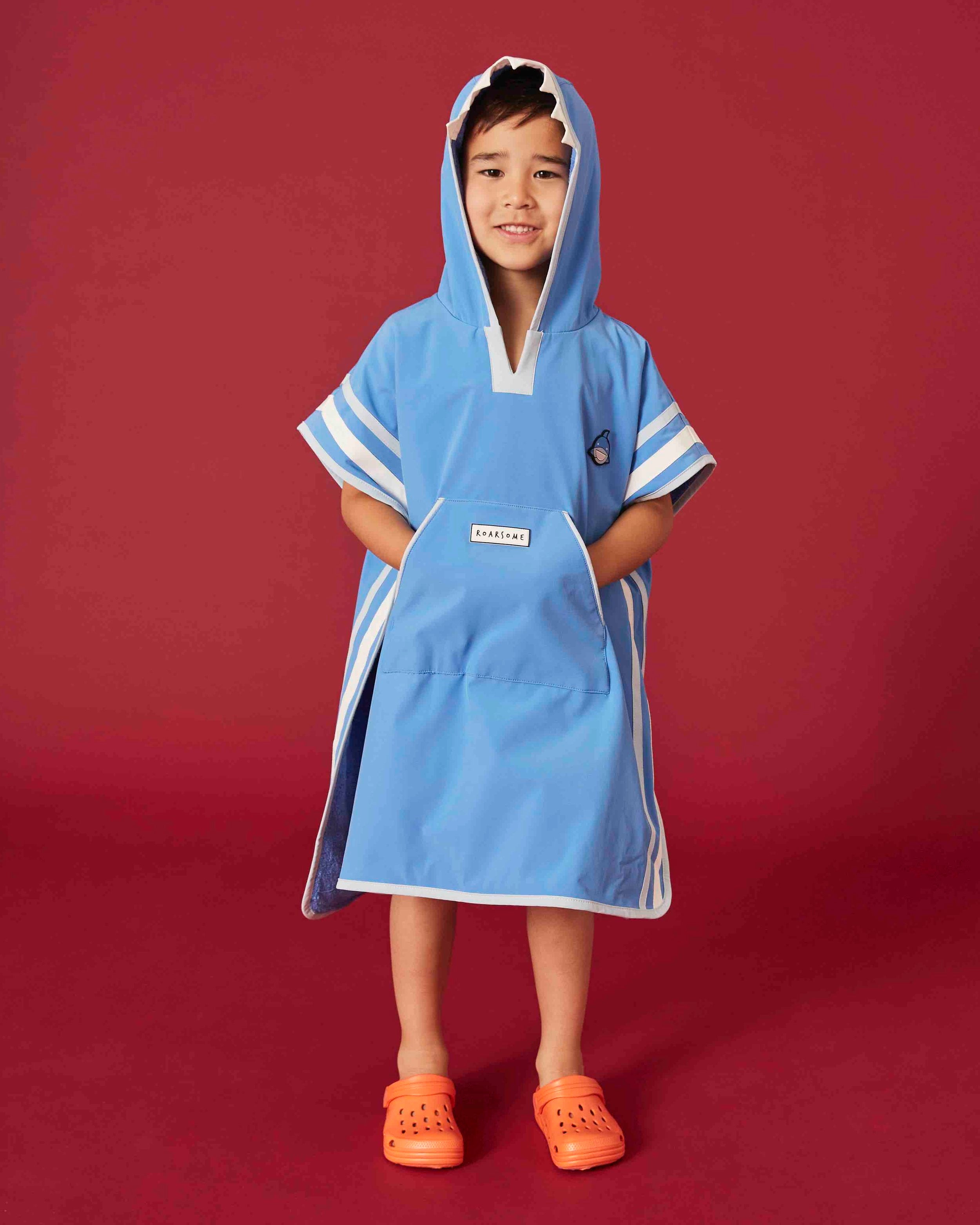 Reef the Shark - Kids Poncho Towel