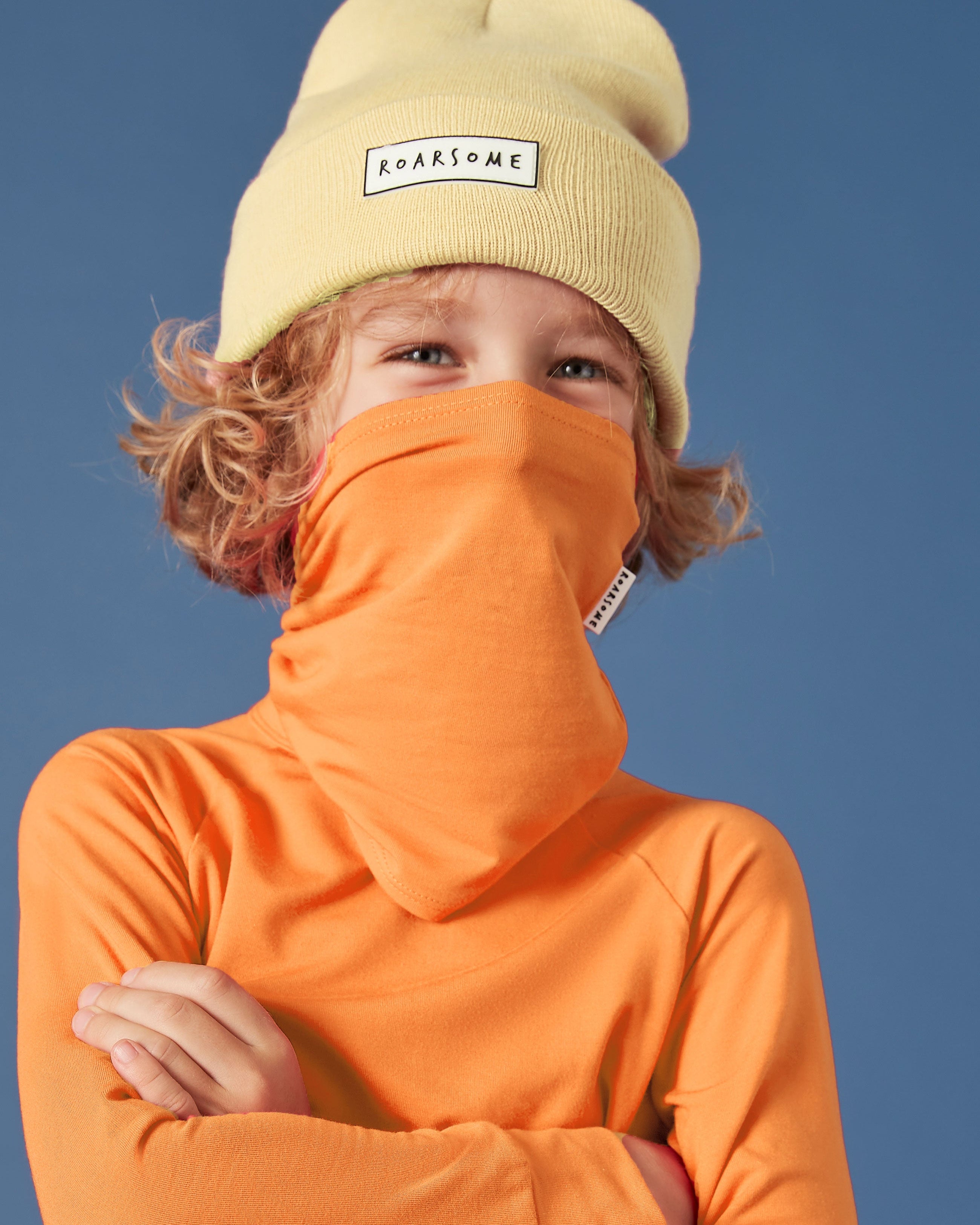 Bamboo Snood - Sunset Orange