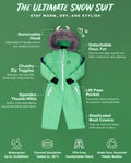 Spike the Dinosaur - Kids Snow Suit