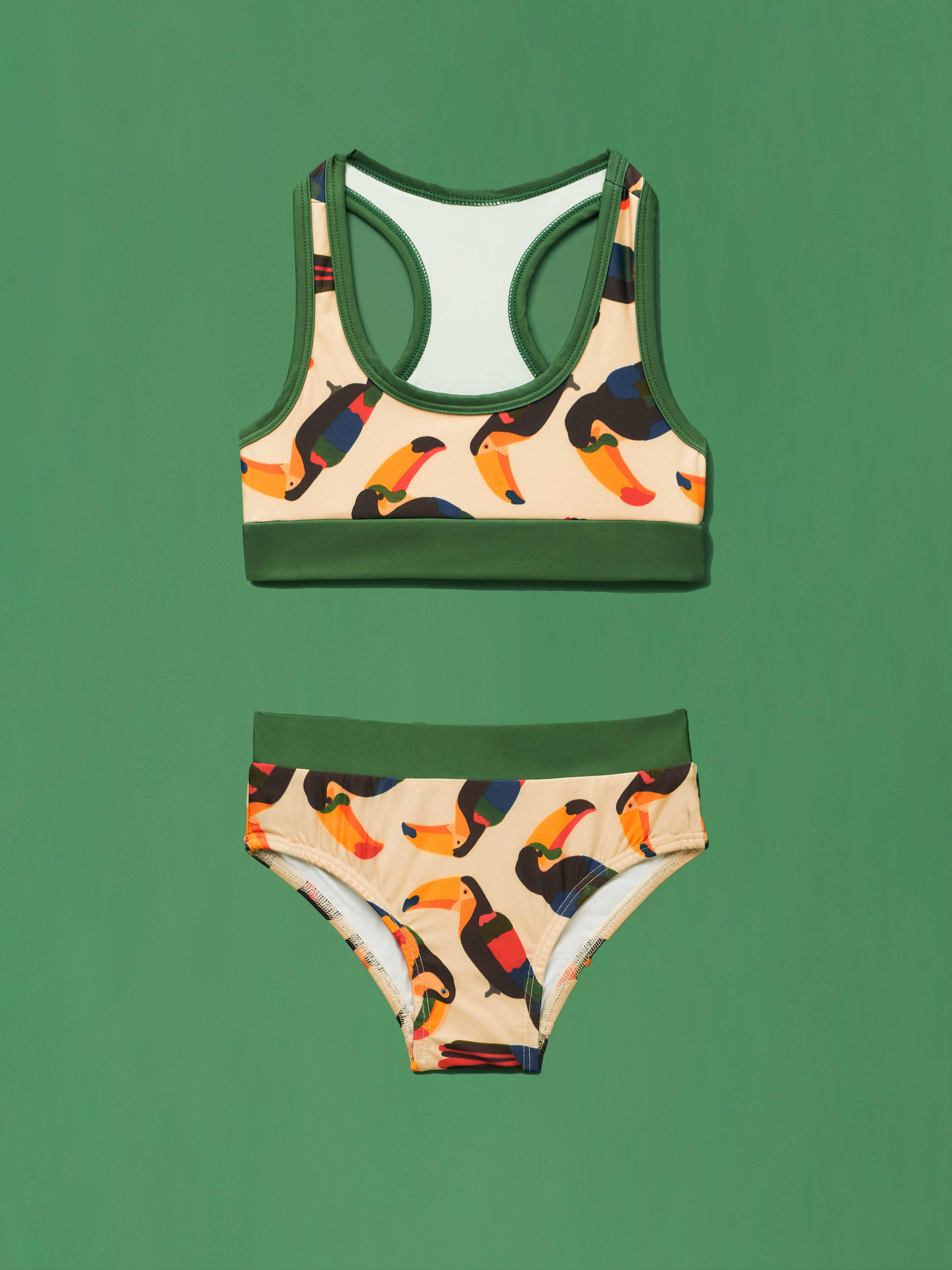 Beak the Toucan - Kids Bikini