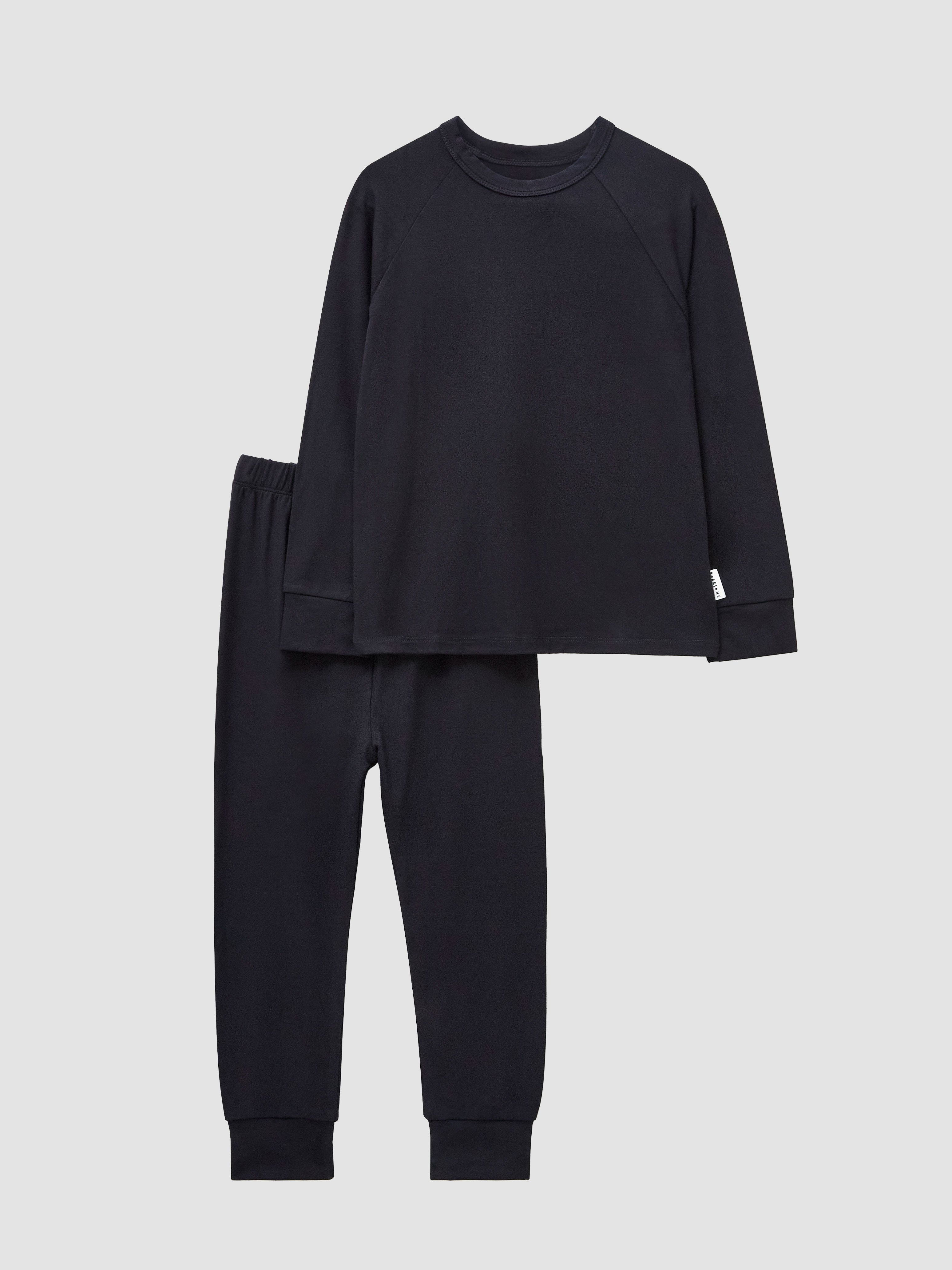 Bamboo Base Layer - Midnight Black