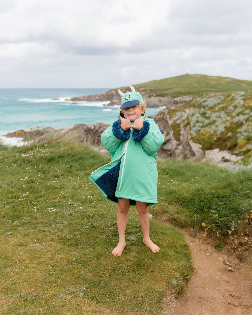 Spike the Dinosaur - Kids Outdoor Changing Robe