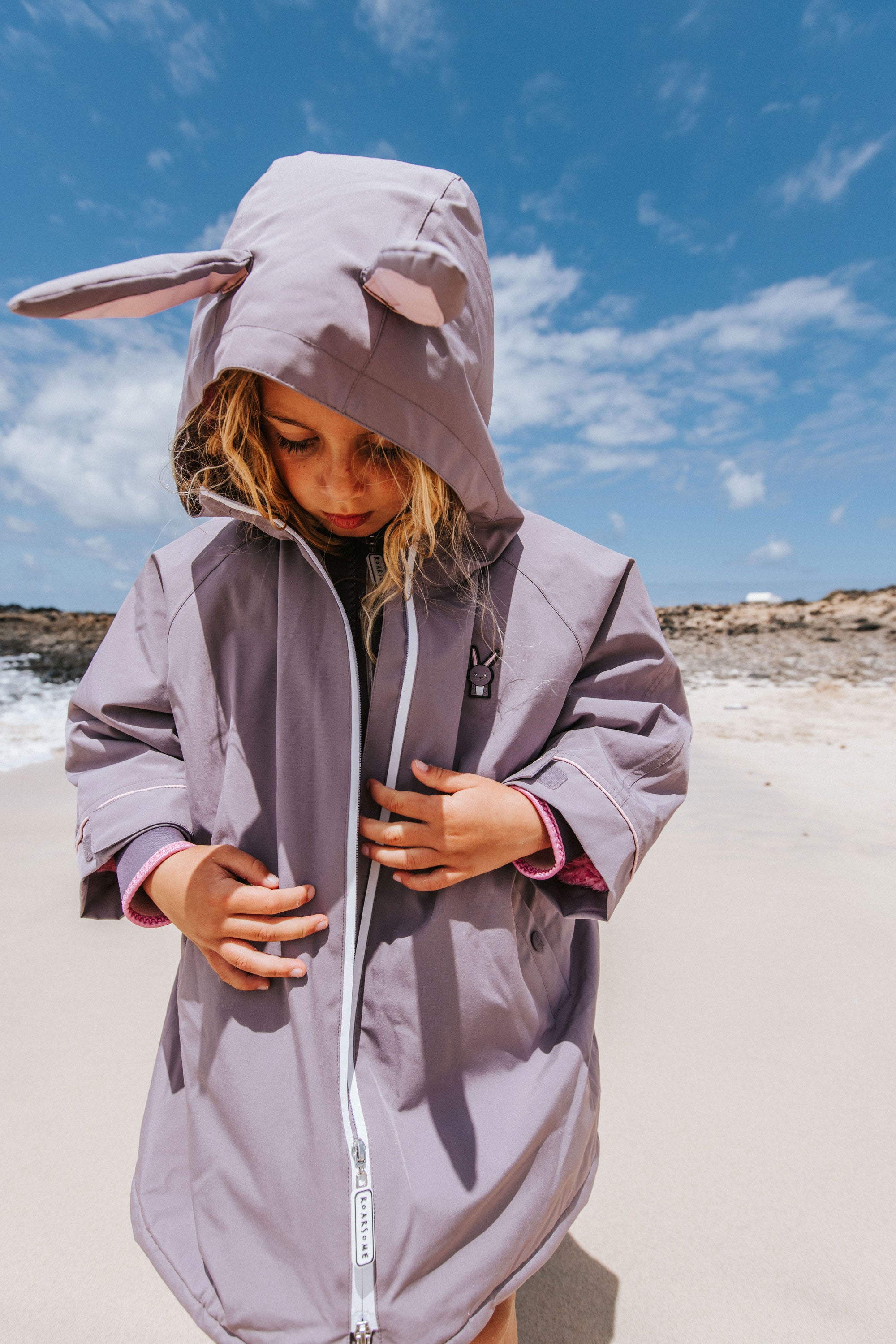 Hop the Bunny - Kids Outdoor Changing Robe