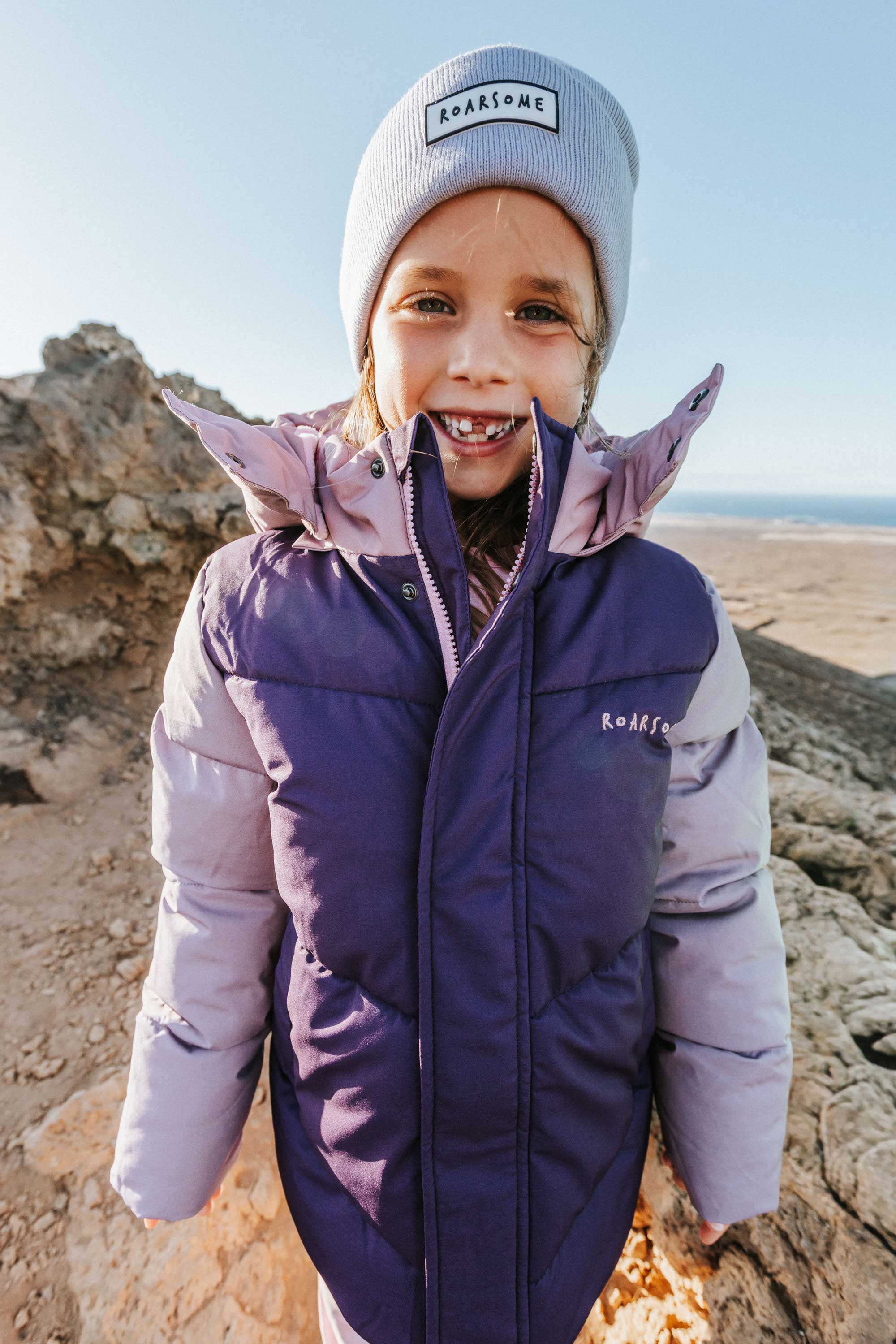 Roarsome Puffer Jacket - Twilight Purple