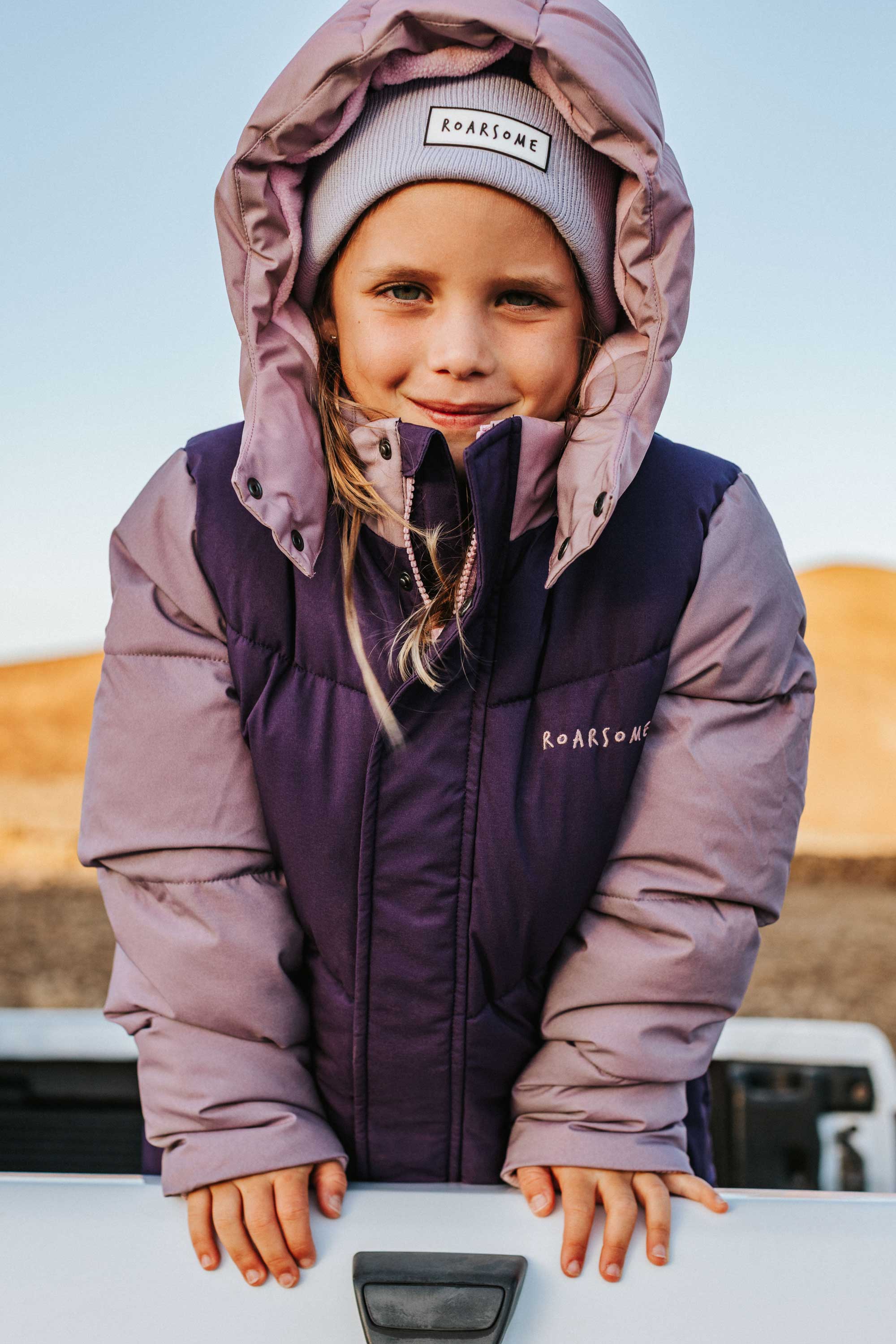 Roarsome Puffer Jacket - Twilight Purple