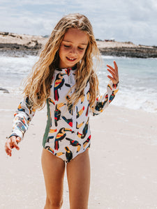 Beak the Toucan - Kids Swim Suit