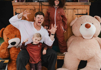 Welcoming Grizz the Bear