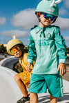 Spike the Dinosaur - Kids Helmet Cover
