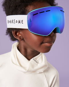 Kids Ski Goggles - Blue