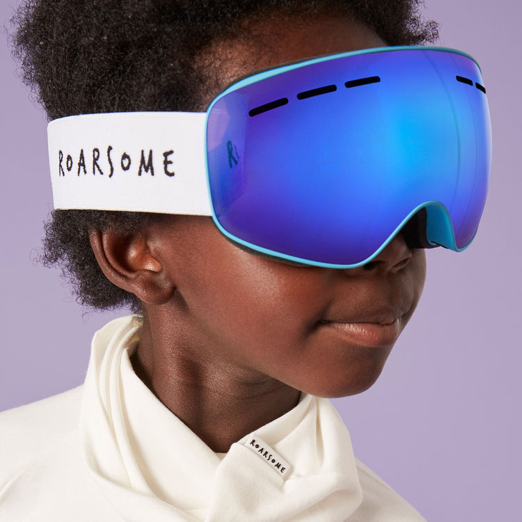 Kids Ski Goggles - Blue