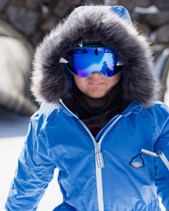 Kids Ski Goggles - Blue