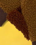 Fleece Mittens - Brown/Tan