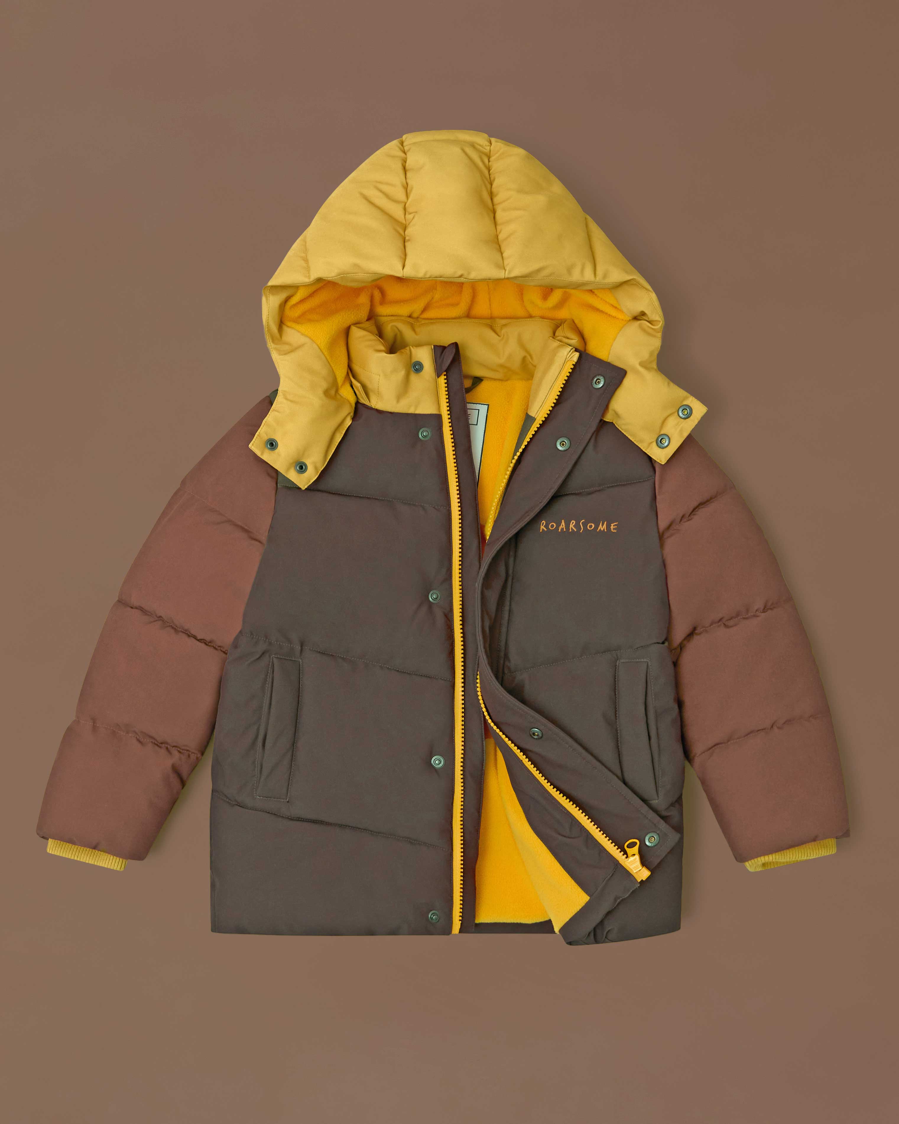 Roarsome Puffer Jacket - Explorer Brown