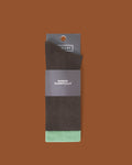 Kids Ski Socks - Brown/Mint