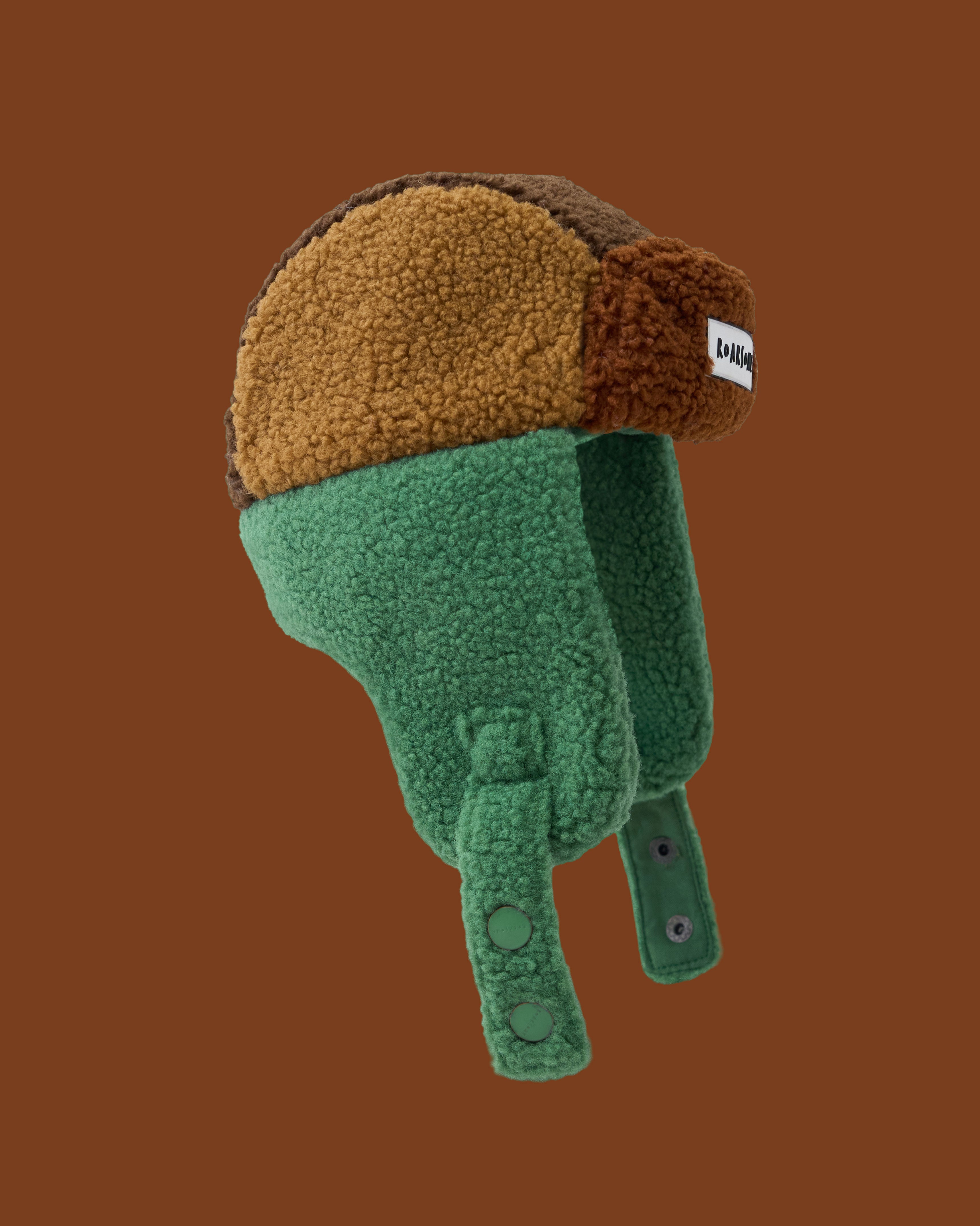 Kids Trapper Hats - Brown/Tan