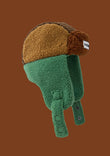 Kids Trapper Hats - Brown/Tan