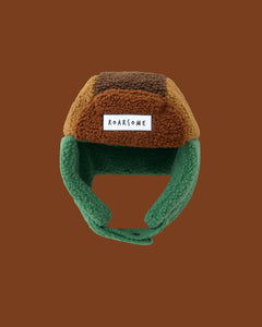 Kids Trapper Hats - Brown/Tan