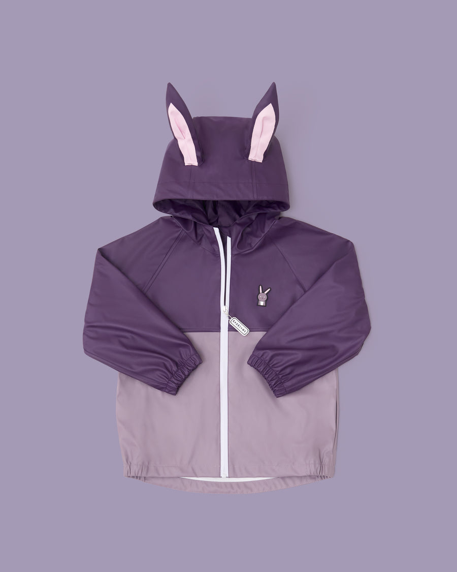 Hop the Bunny - Kids Raincoat