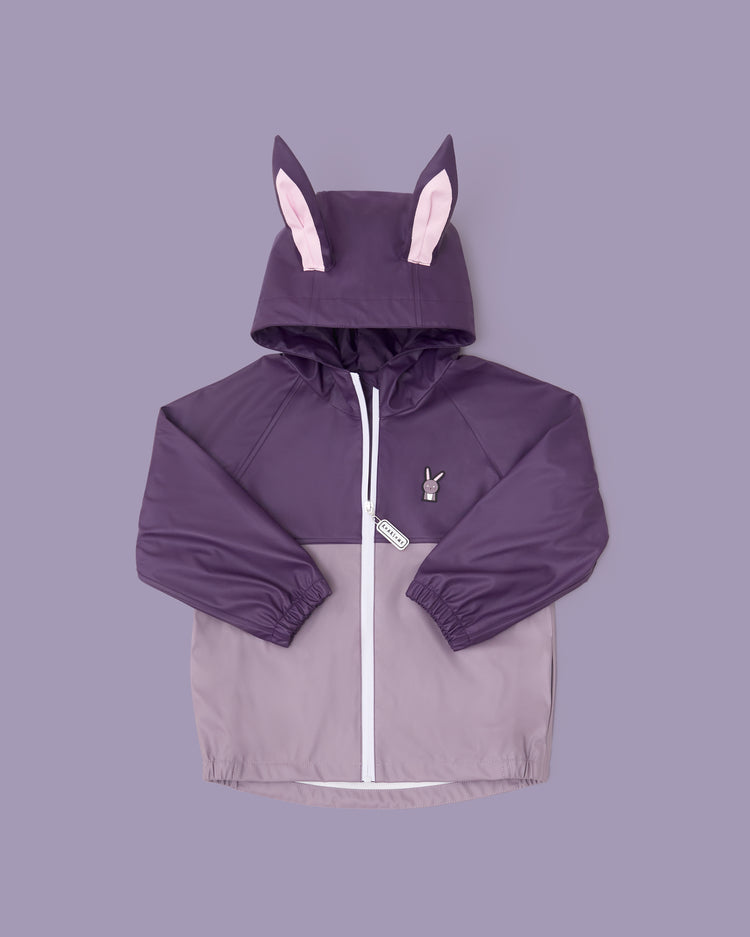 Hop the Bunny - Kids Raincoat